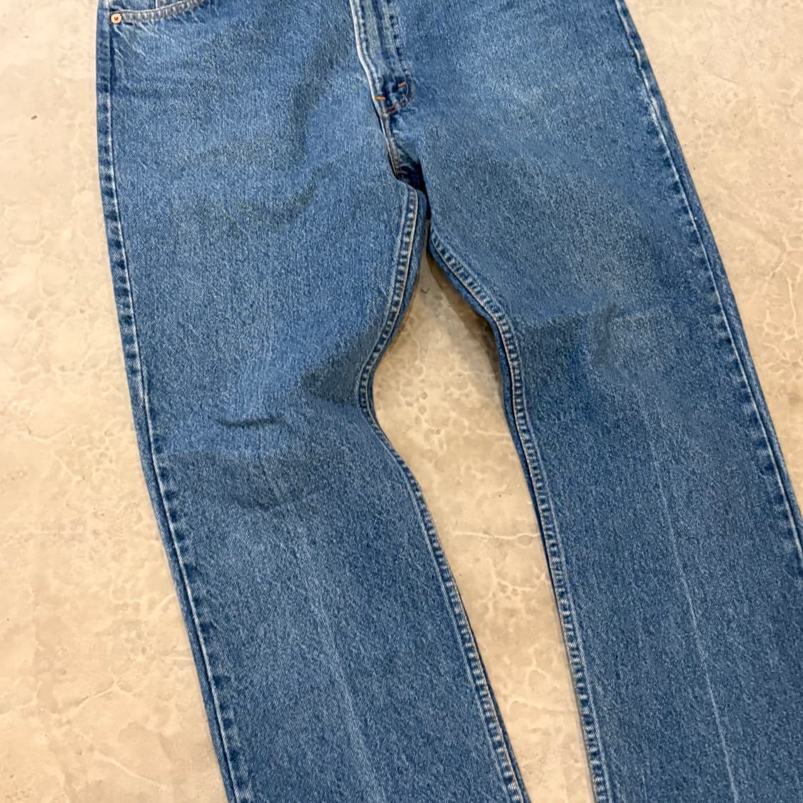 [36/32] 90s USA🇺🇸 리바이스 517 오렌지탭 중청 데님 상품이미지4