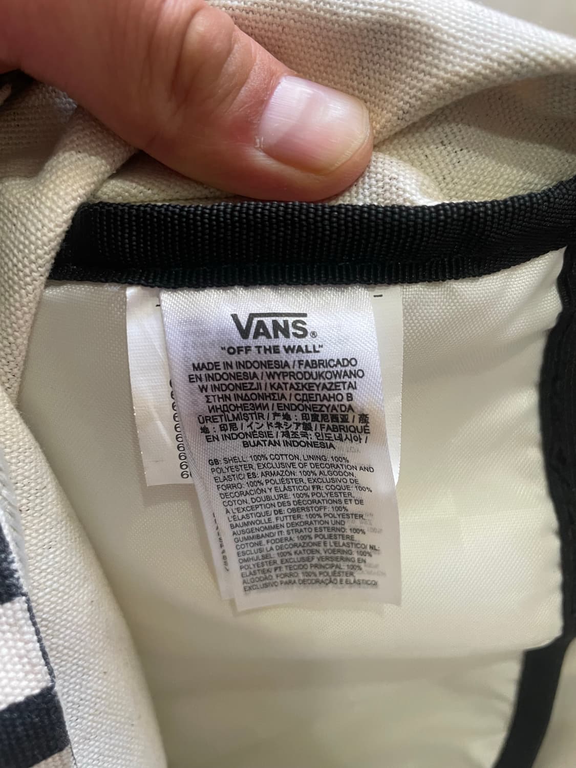 Vans 반스 체크 백팩 상품이미지9