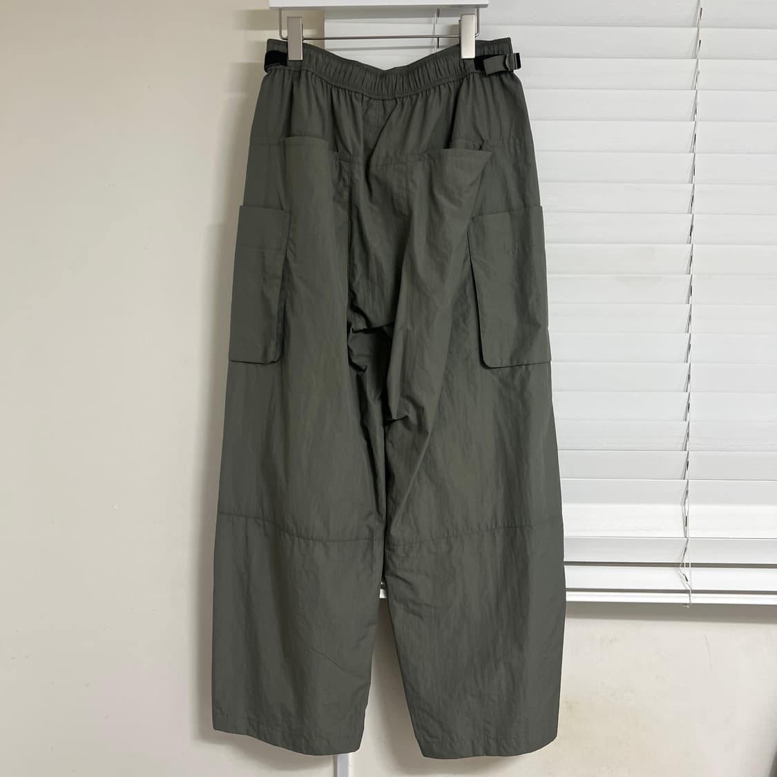 3)폴리테루 나일론 카고팬츠 세이지 상품이미지2