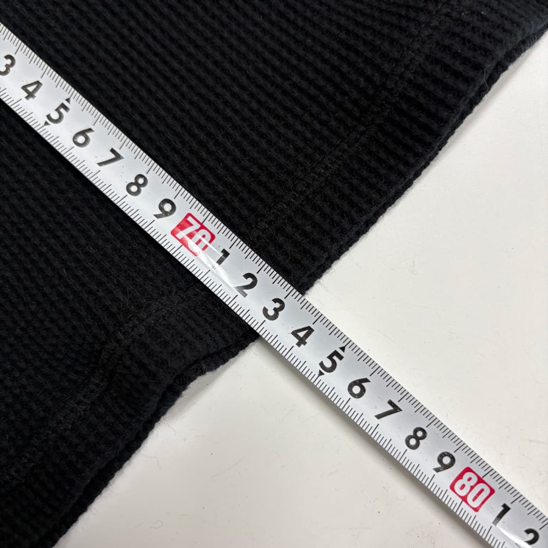 폴로 랄프로렌 블랙 와플 니트 슬리브(XL) 상품이미지6