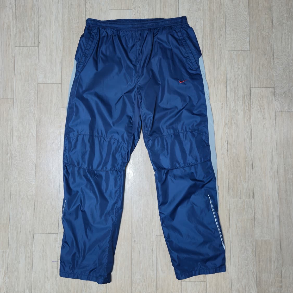 XXL) 나이키 블루 우븐 트레이닝 바지 상품이미지2