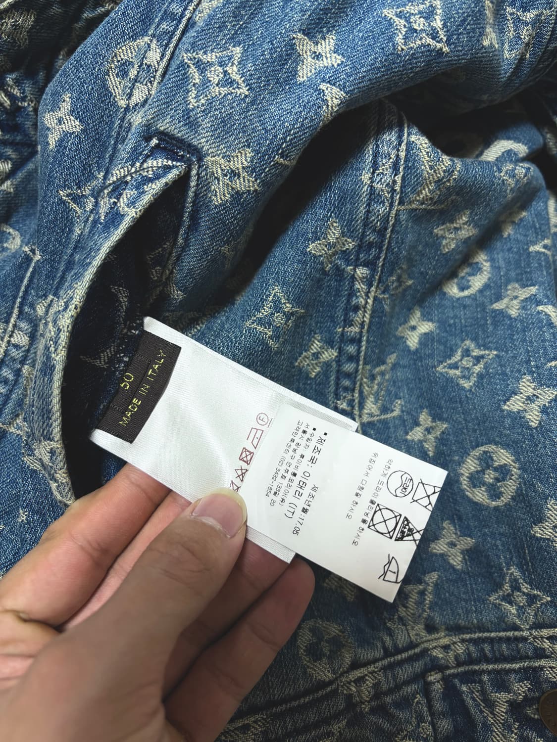 루이비통 X 슈프림 데님자켓 상품이미지5