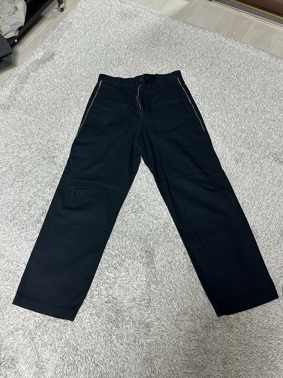 Aieul fipp trousers navy 50 사이즈 상품이미지2