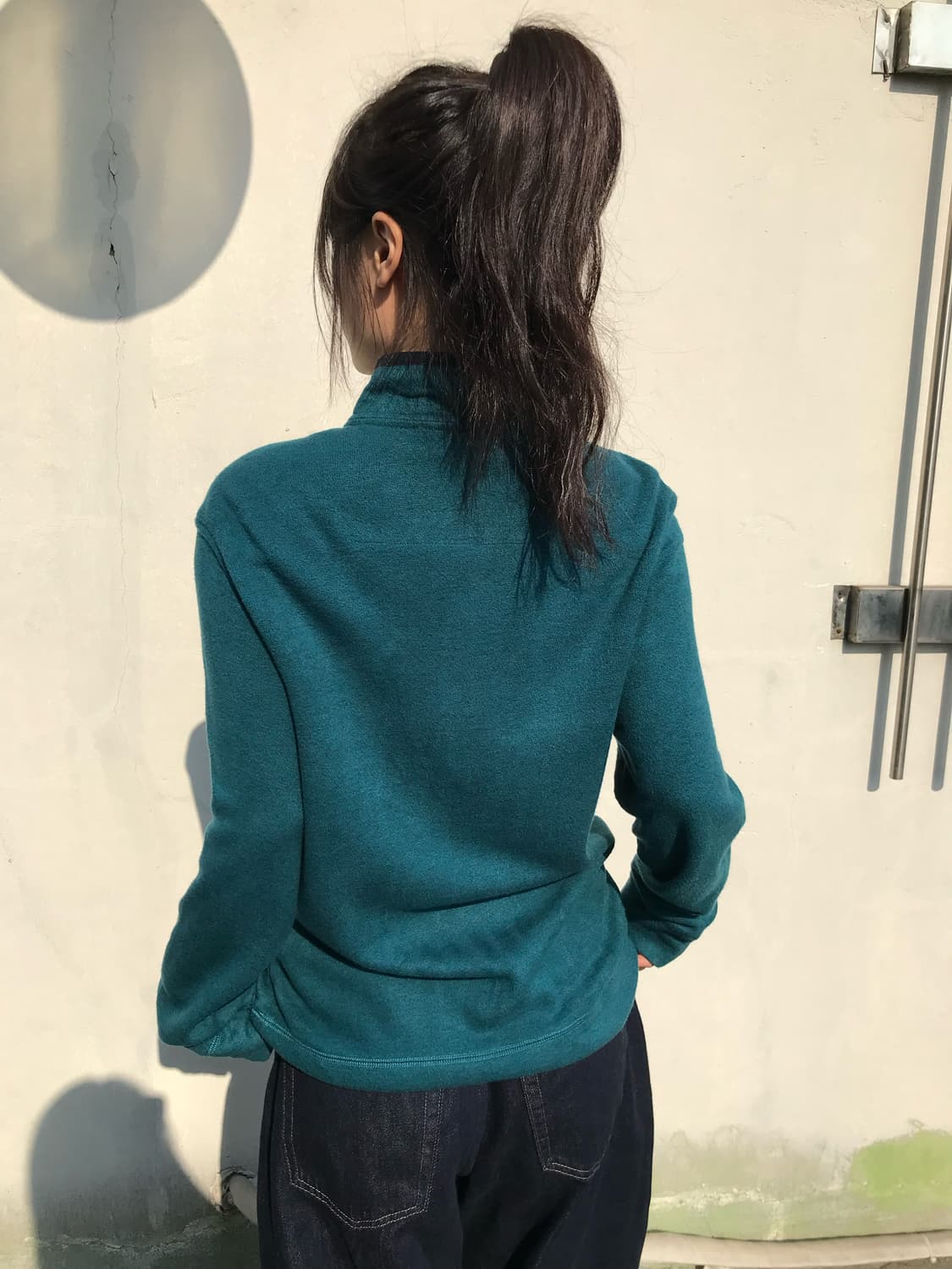 Simple life 플리스 하프 집업 상품이미지2