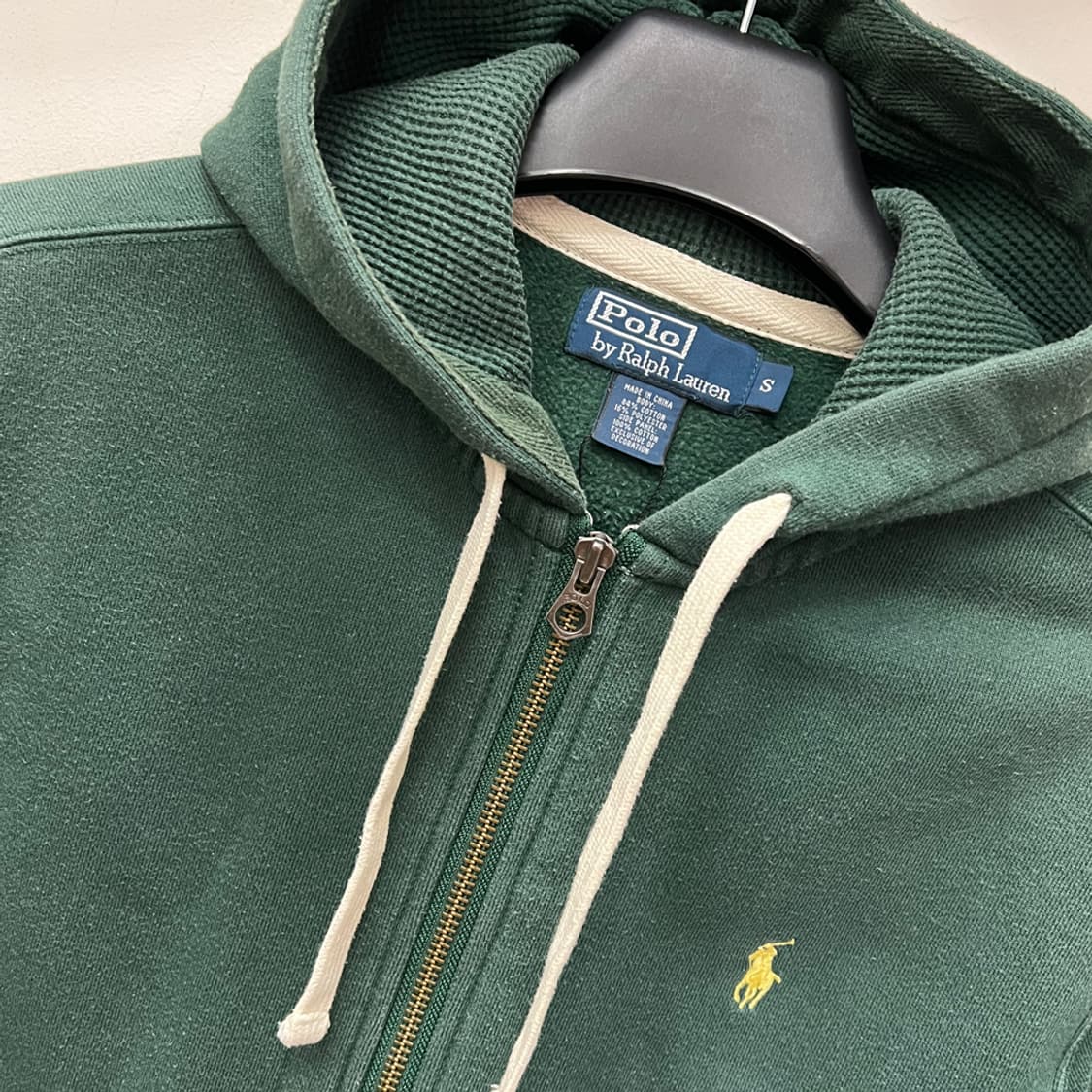 폴로 랄프로렌 기모 후드 집업 S 상품이미지3