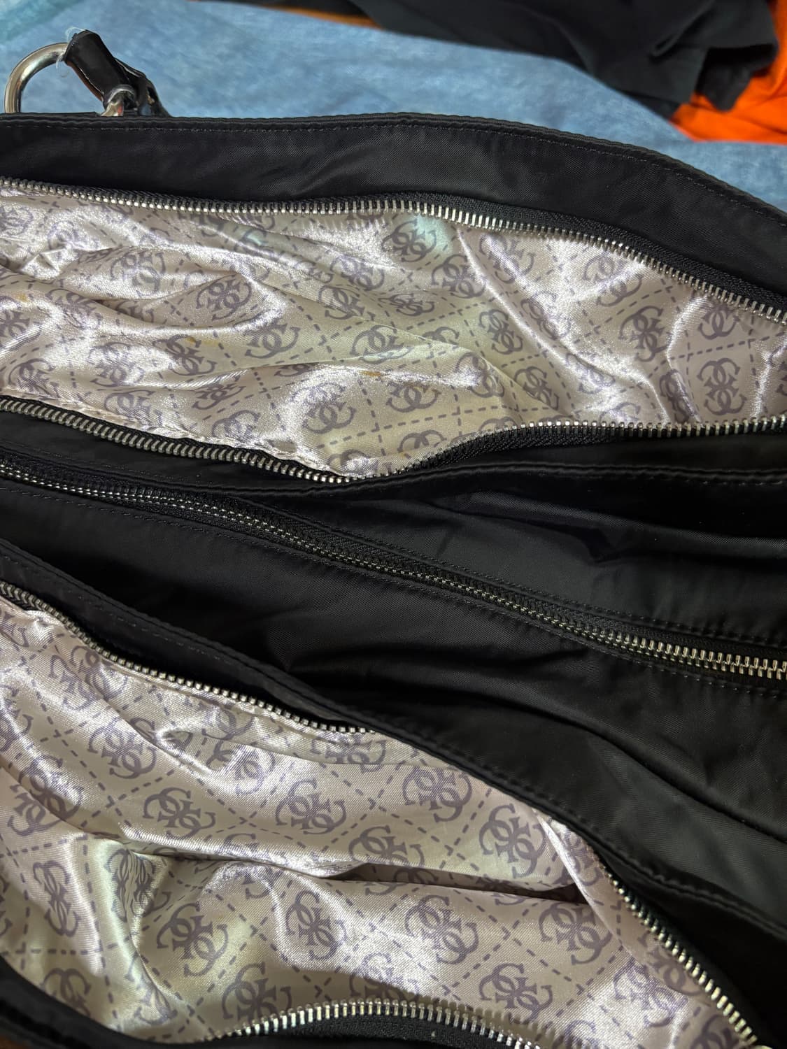 vintage guess boston bag 37cm 상품이미지10