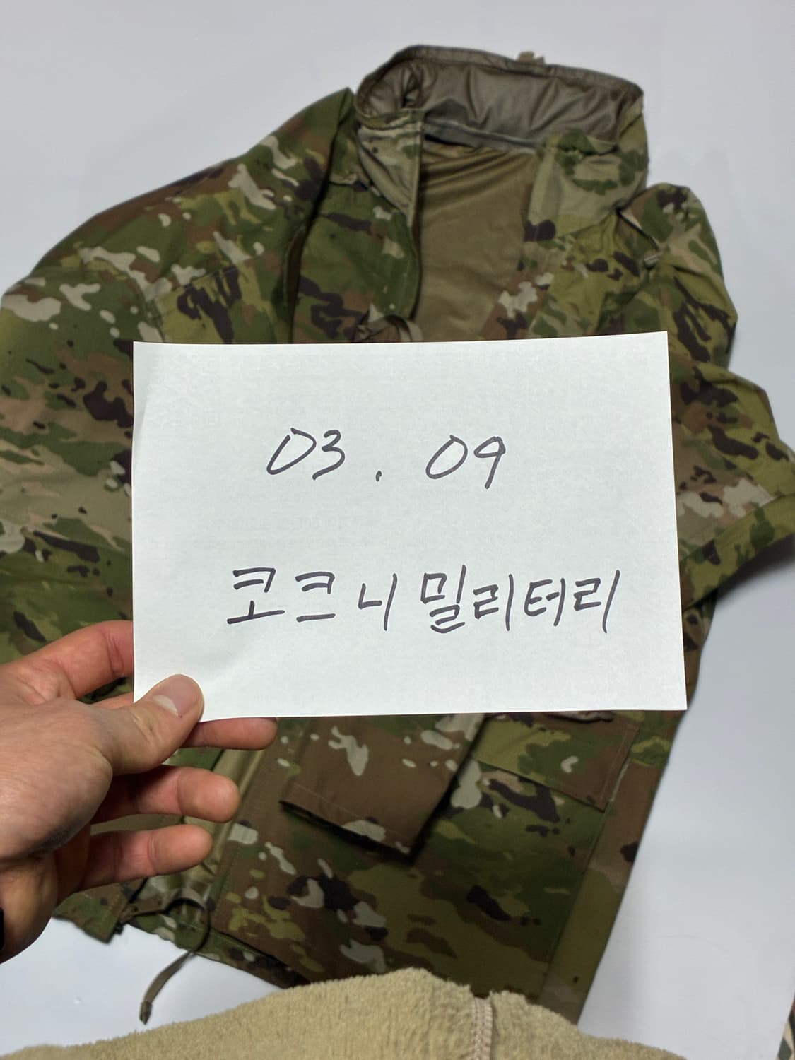 미군 고어텍스 APECS 파카 (105) 상품이미지9