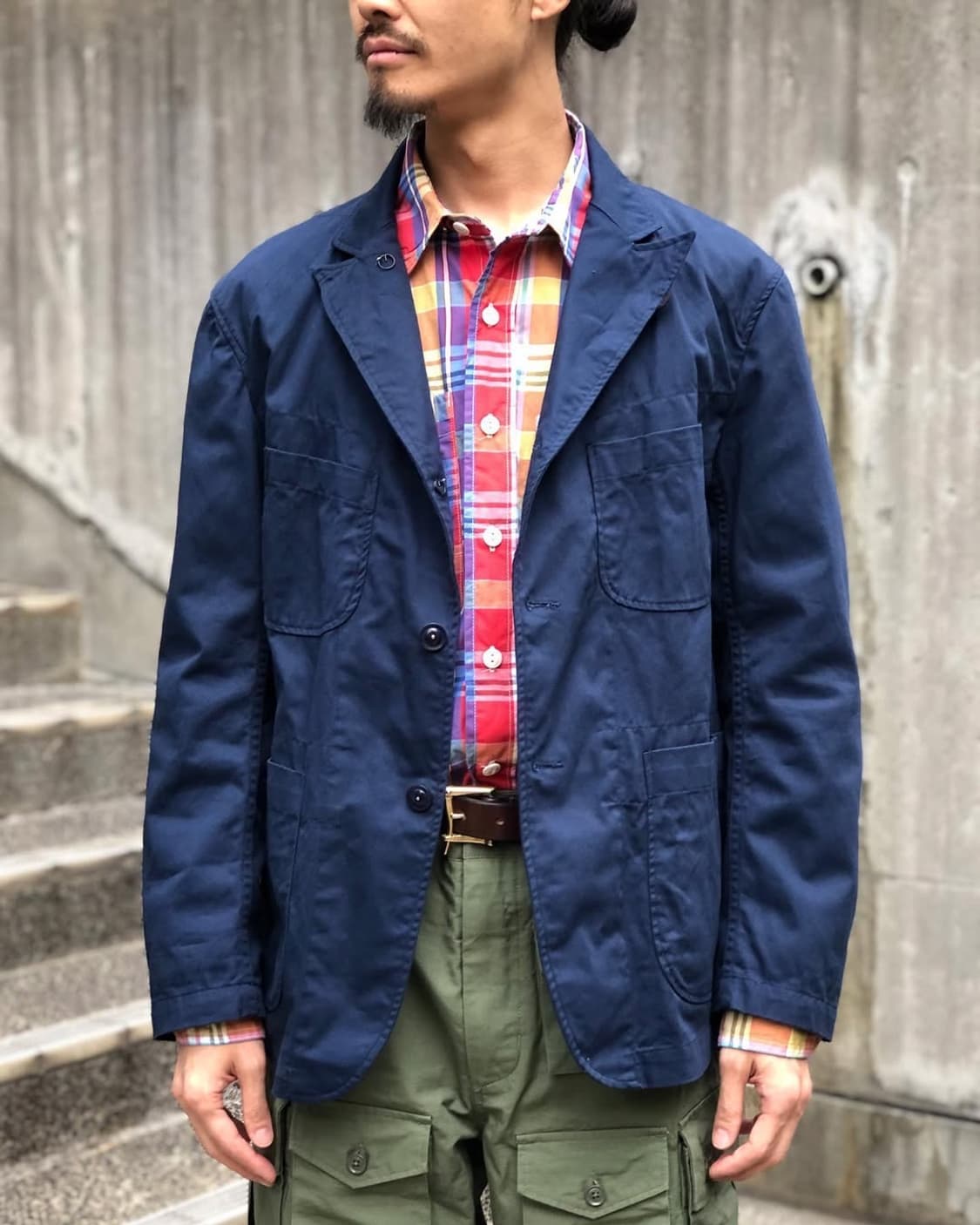 엔지니어드 가먼츠 베드포드 네이비 상품이미지1