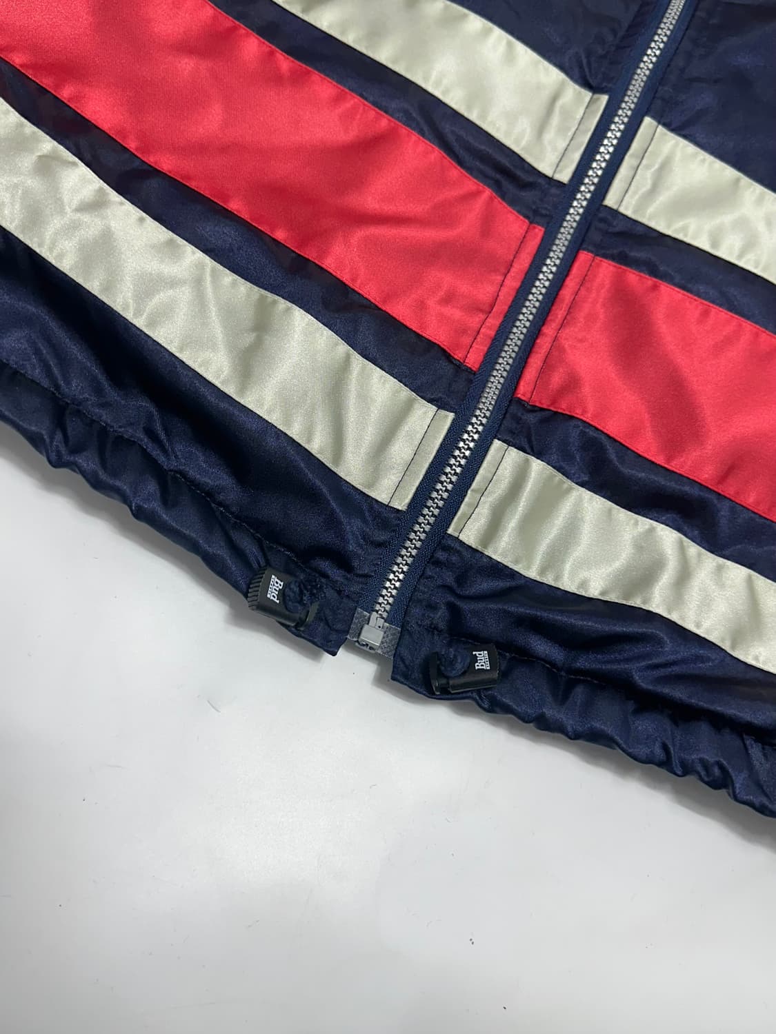 버드와이저 Budweiser 나일론 롱자켓 일본빈티지 올드스쿨 상품이미지5