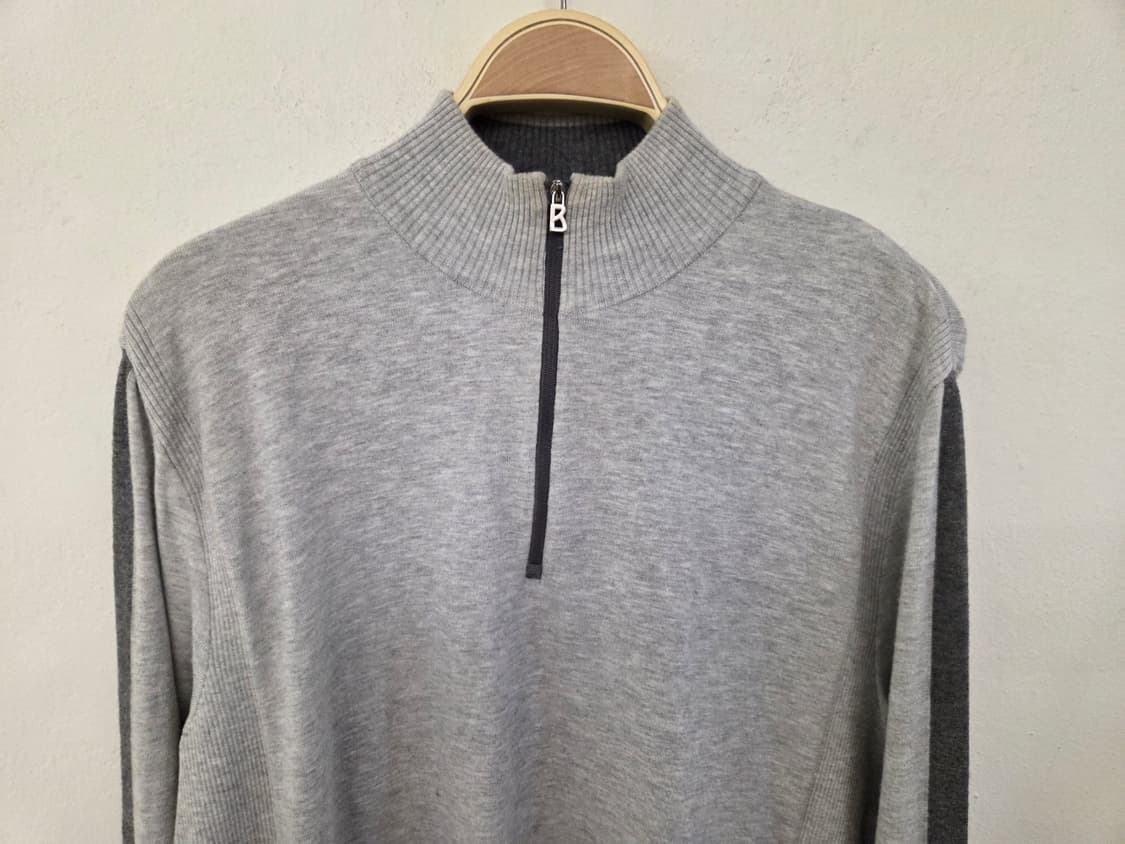 보그너 반집업 니트 상품이미지2