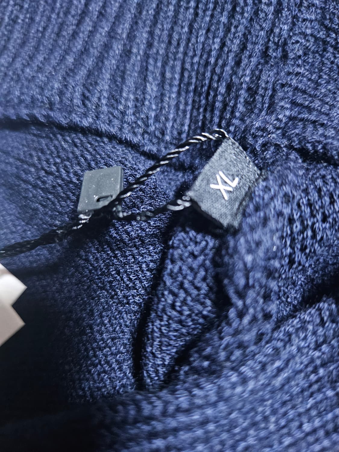 XL 아미 빅하트 가디건 자수로고 네이비 정품 상품이미지4
