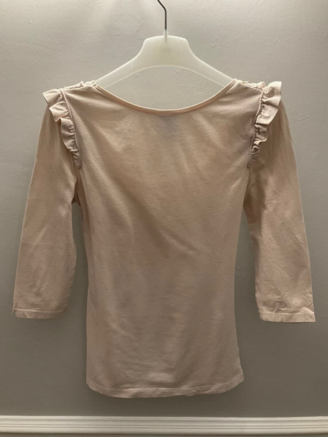 vintage roae shape frills top 상품이미지2