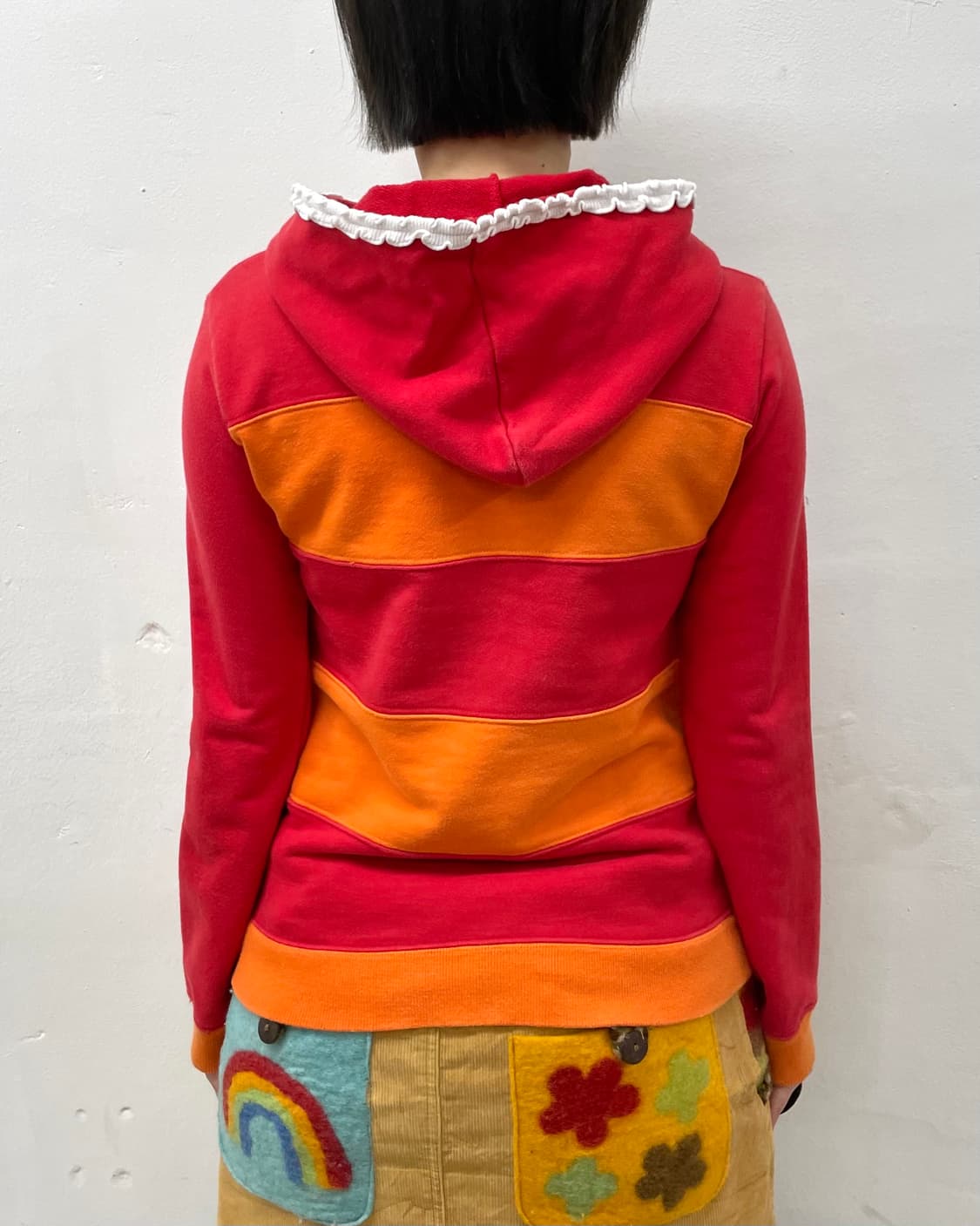 Love House Panda Lace Hoodie  상품이미지3