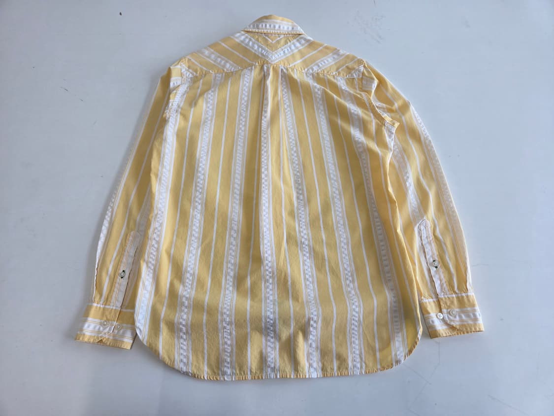 타미힐피거 스트라이프 셔츠 옐로우 S/P 상품이미지2