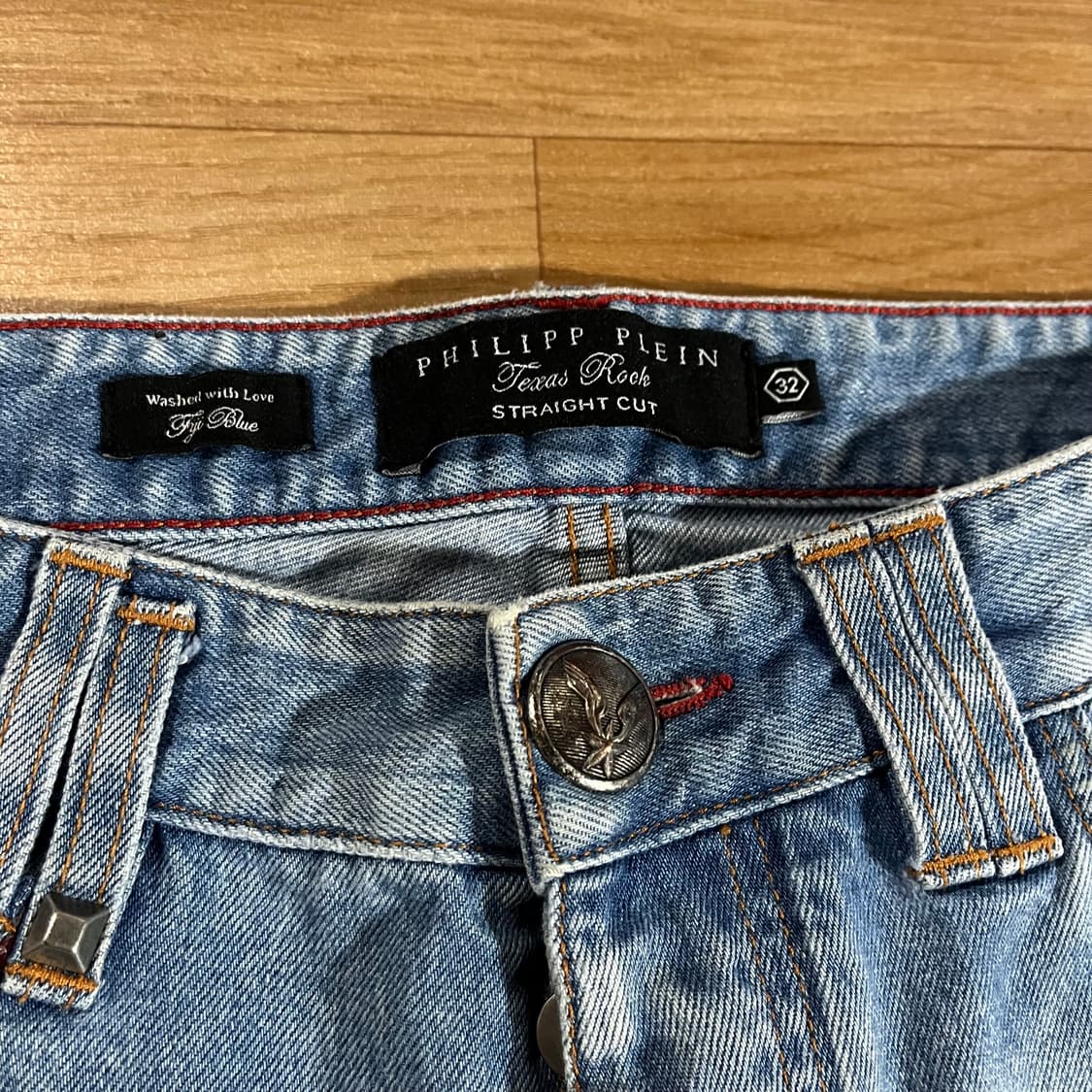 [32] 필립플레인 스컬 연청 디스진 상품이미지9