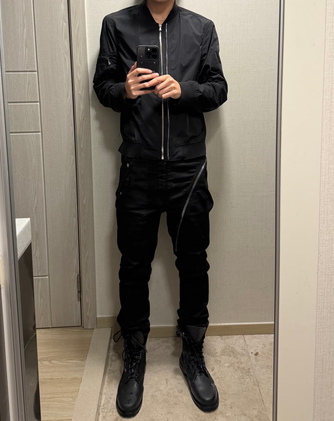 solid homme ma-1 jacket 48 size 상품이미지6