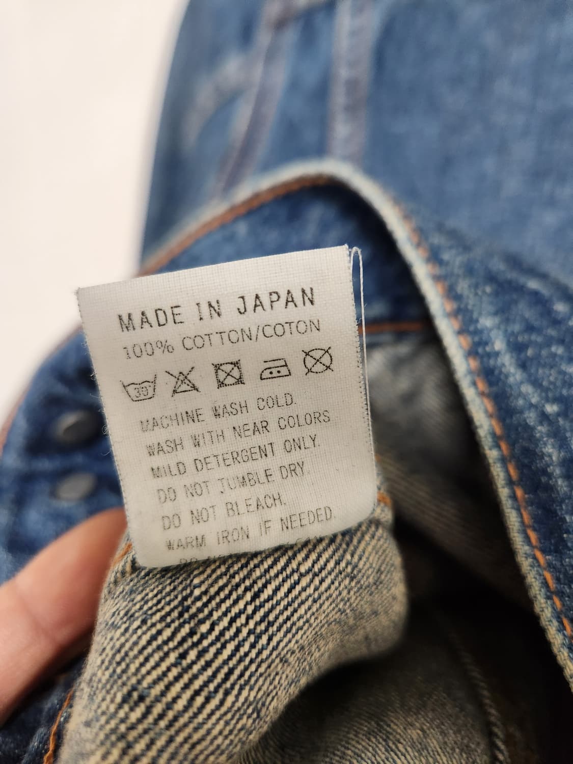 오어슬로우Orslow 데님 자켓 XS - J23 상품이미지6