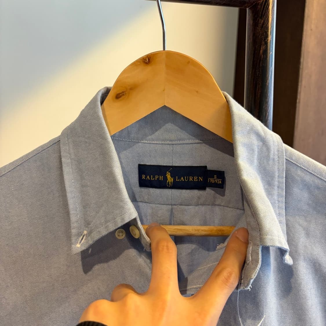 15202 - 폴로 랄프로렌 스카이블루 셔츠 상품이미지5