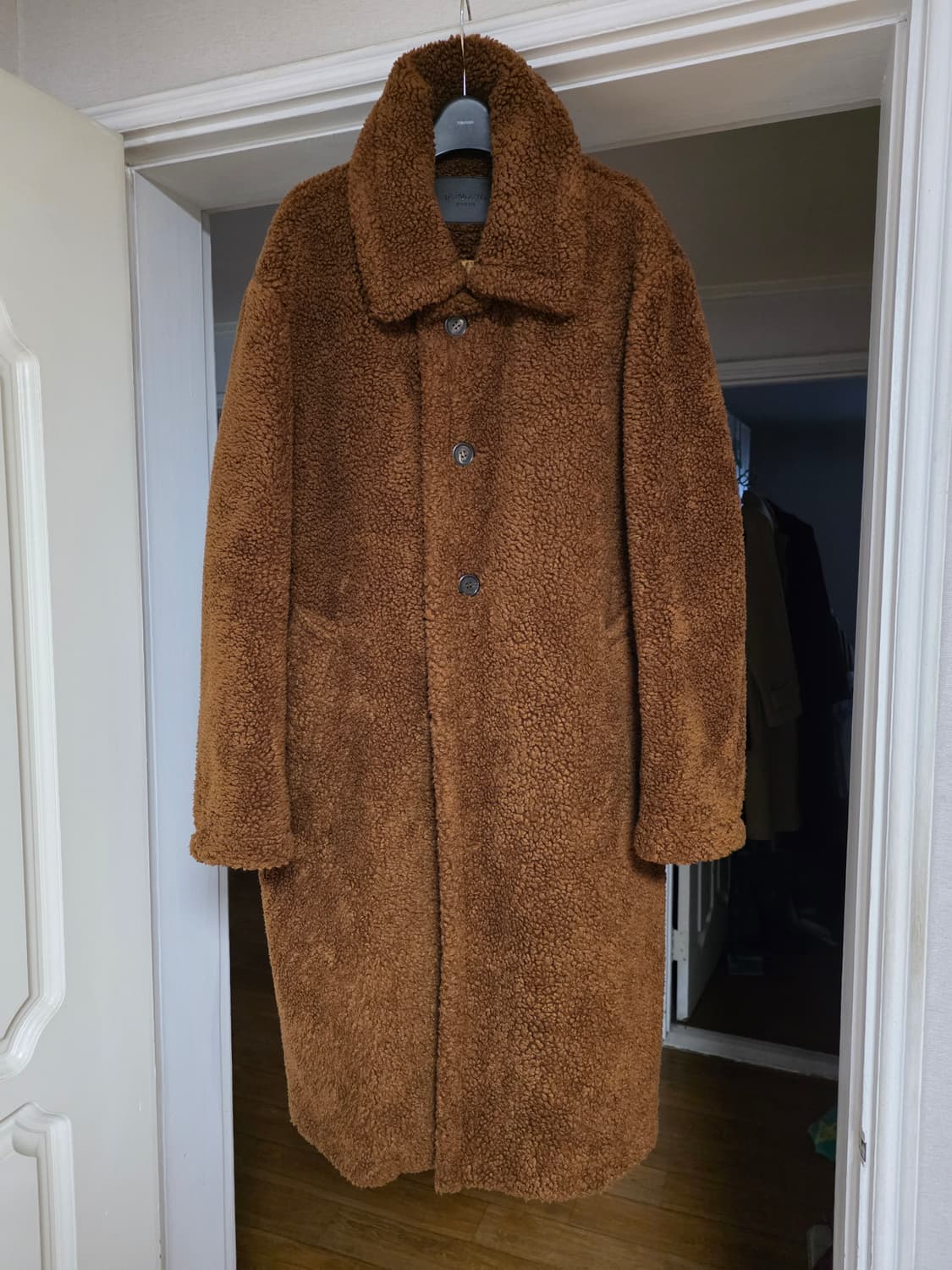 송지오옴므 테디베어 코트 상품이미지1