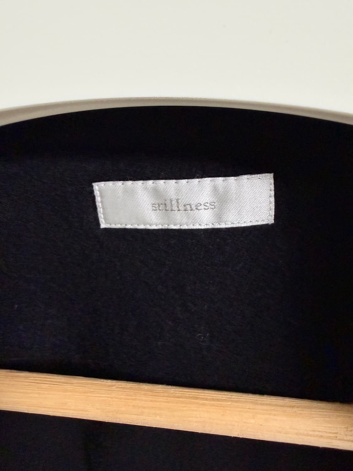 스틸네스 브러시드 울 카코트 블랙 상품이미지4