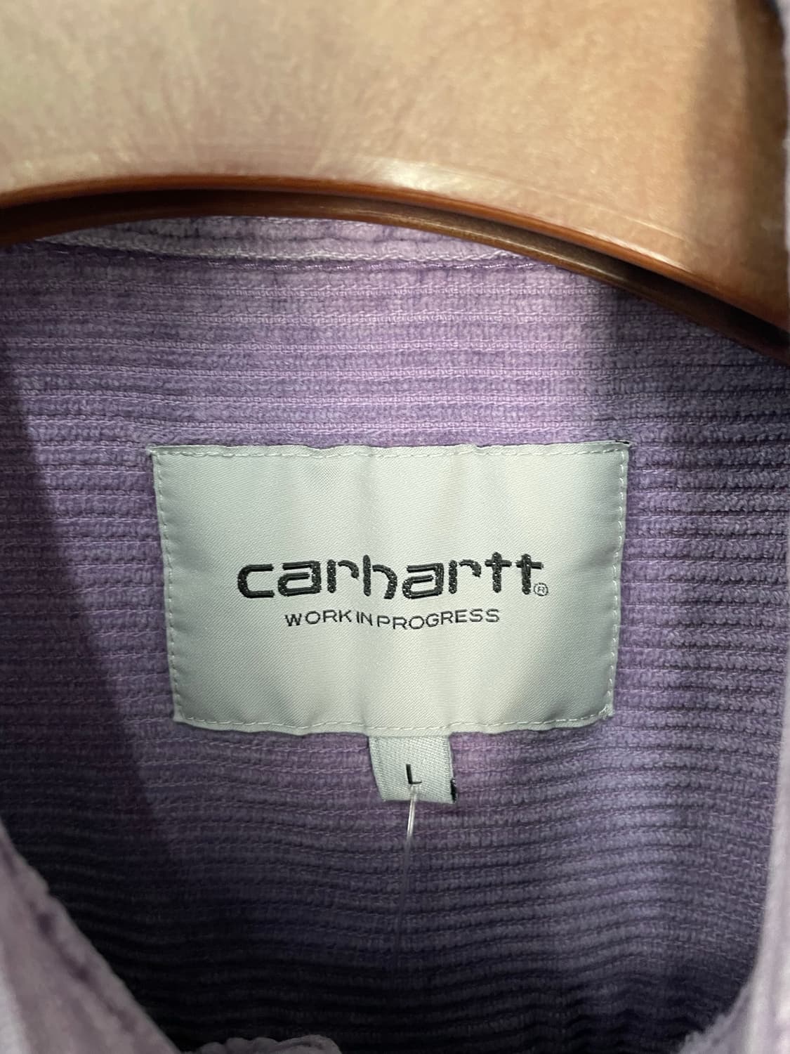 칼하트 코듀로이 연보라 셔츠 H2069 상품이미지6