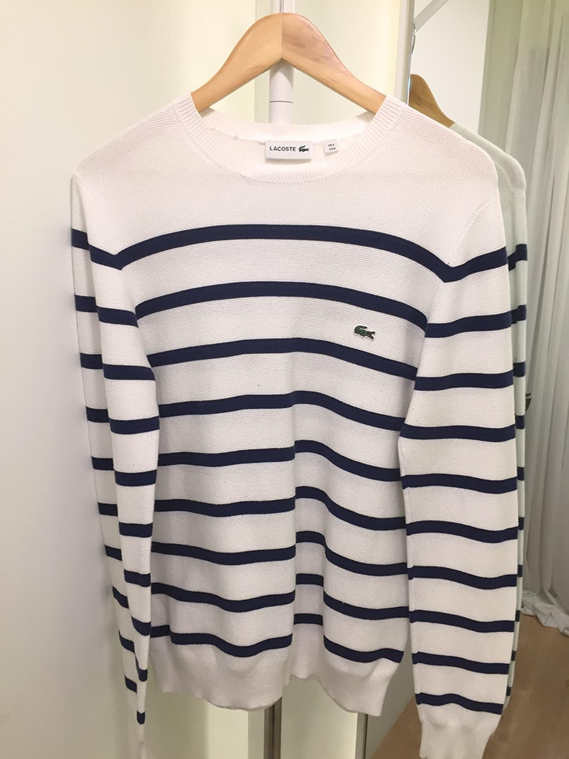 공용 라코스테 단가라 니트 95 상품이미지2
