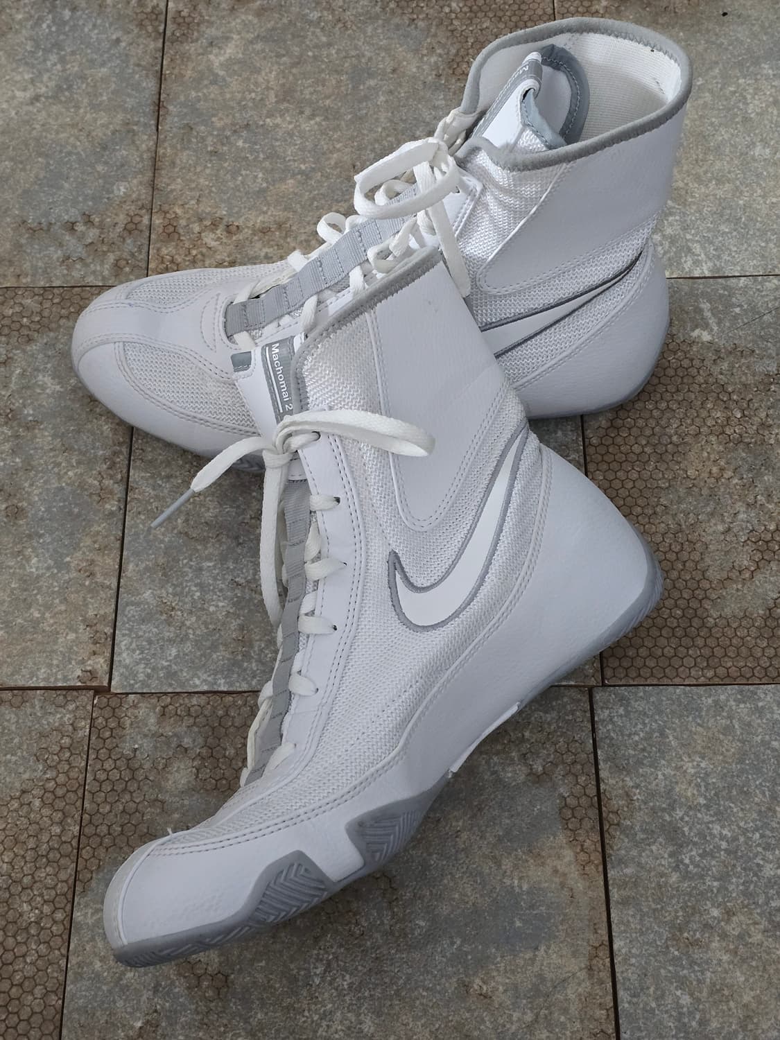 (235)나이키 마초마이 2 화이트 그레이 상품이미지6