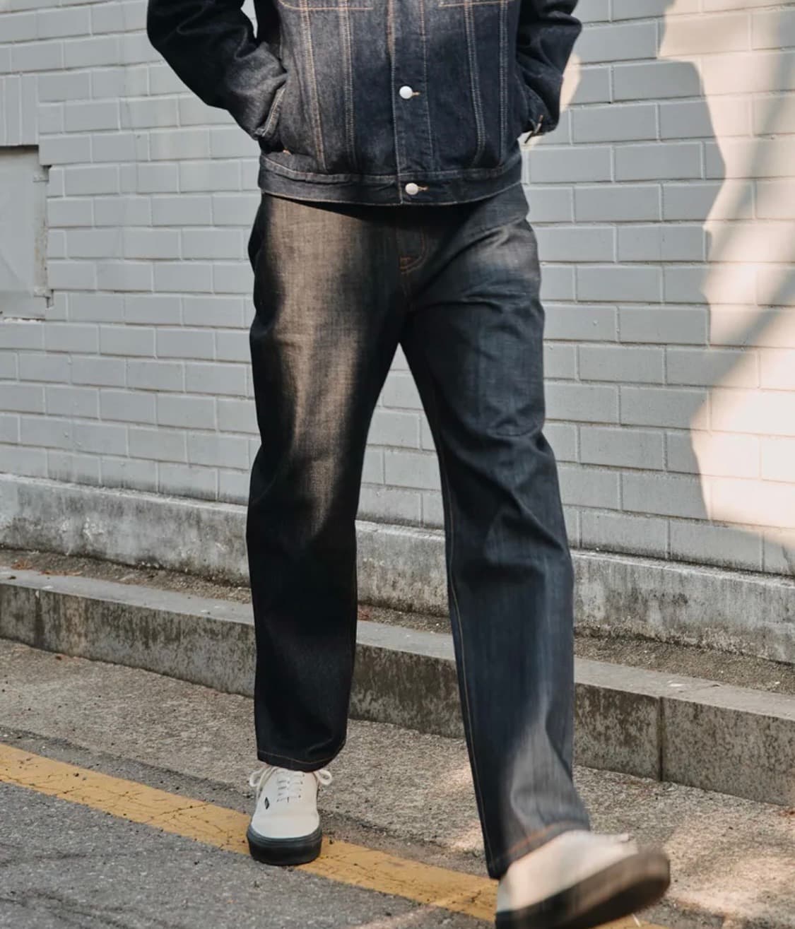 플랙 데님 자켓 051E 로우 상품이미지4