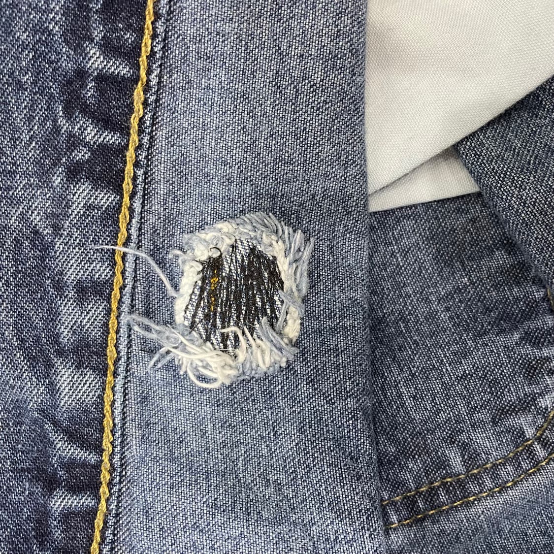  (40) Carhartt 칼하트 컷오프 데님 반바지  상품이미지4