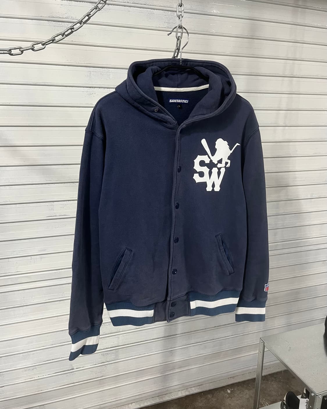 Santastic! varsity hood jacket 상품이미지3