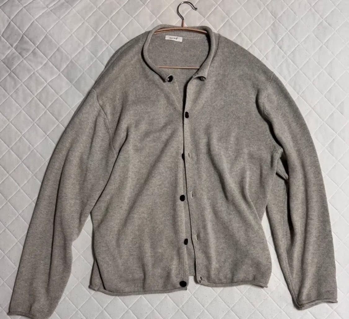 [4] Seasalt Loop Hem cardigan Melange 상품이미지2