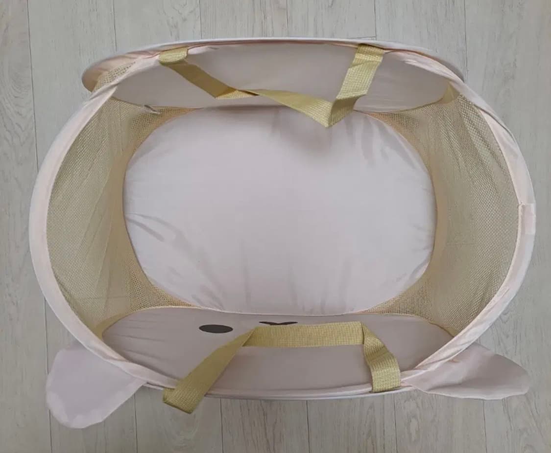 코리락쿠마 고전 바구니 소품함 갸루 방꾸 산엑스 빈티지 인테리어 상품이미지2