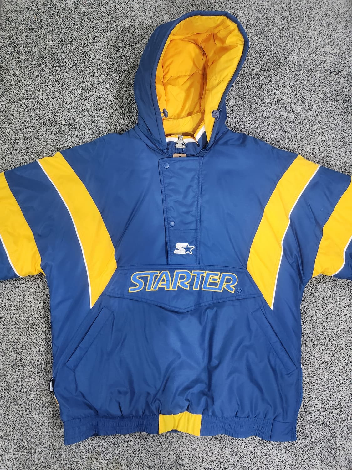 스타터(Starter) 아노락 하프 집업 자켓 XL 상품이미지1