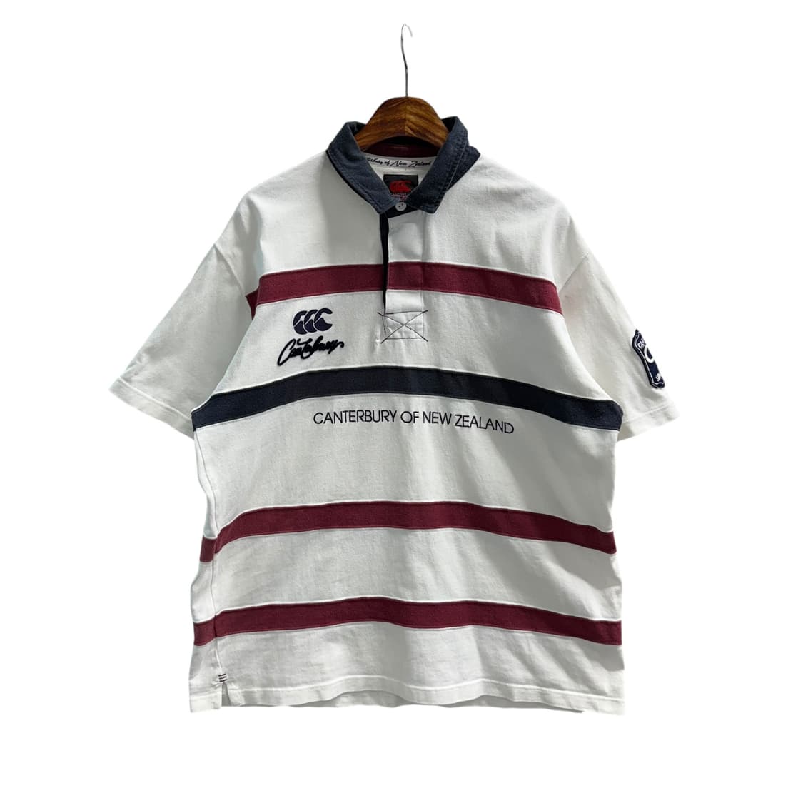 [3L] 캔터베리 오브 뉴질랜드 반팔 럭비티 상품이미지3