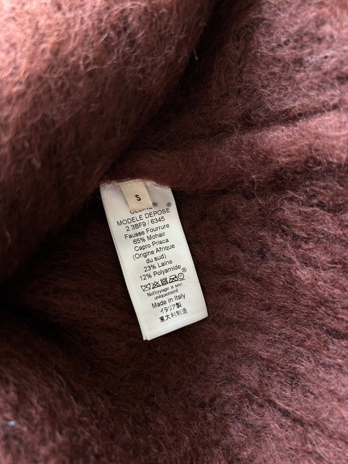 셀린느 모헤어 베스트 (올드셀린) 상품이미지4