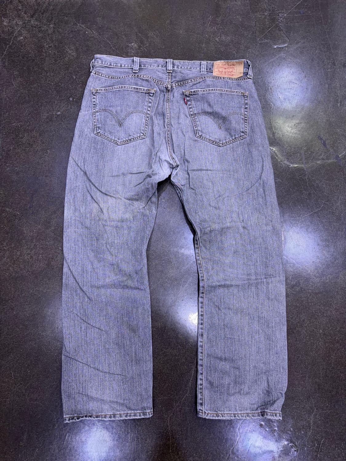 리바이스 501 00's 그레이 워싱 레귤러핏 데님팬츠 38 상품이미지2