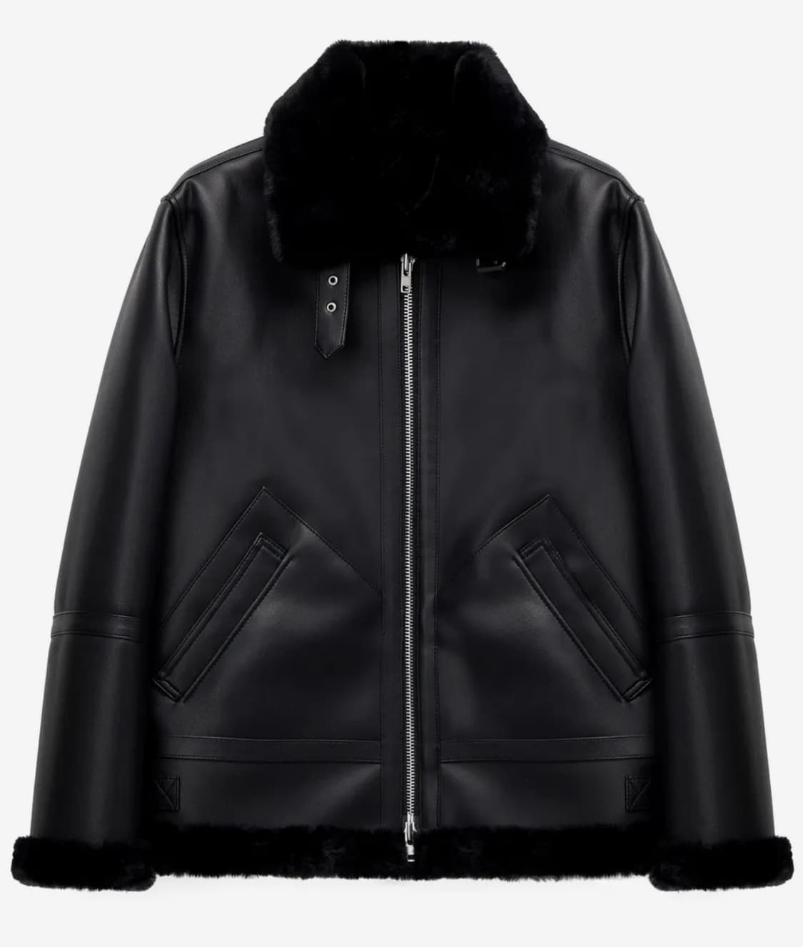 도프제이슨 솔리드 무톤 무스탕 상품이미지1