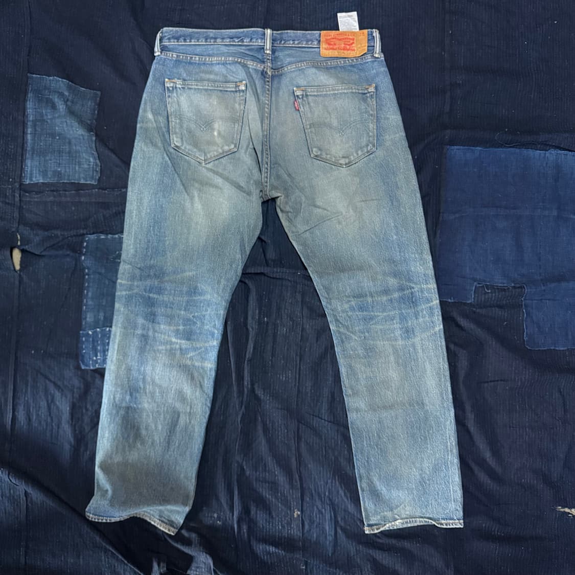 리바이스 501 워시 데님 팬츠 34 상품이미지6