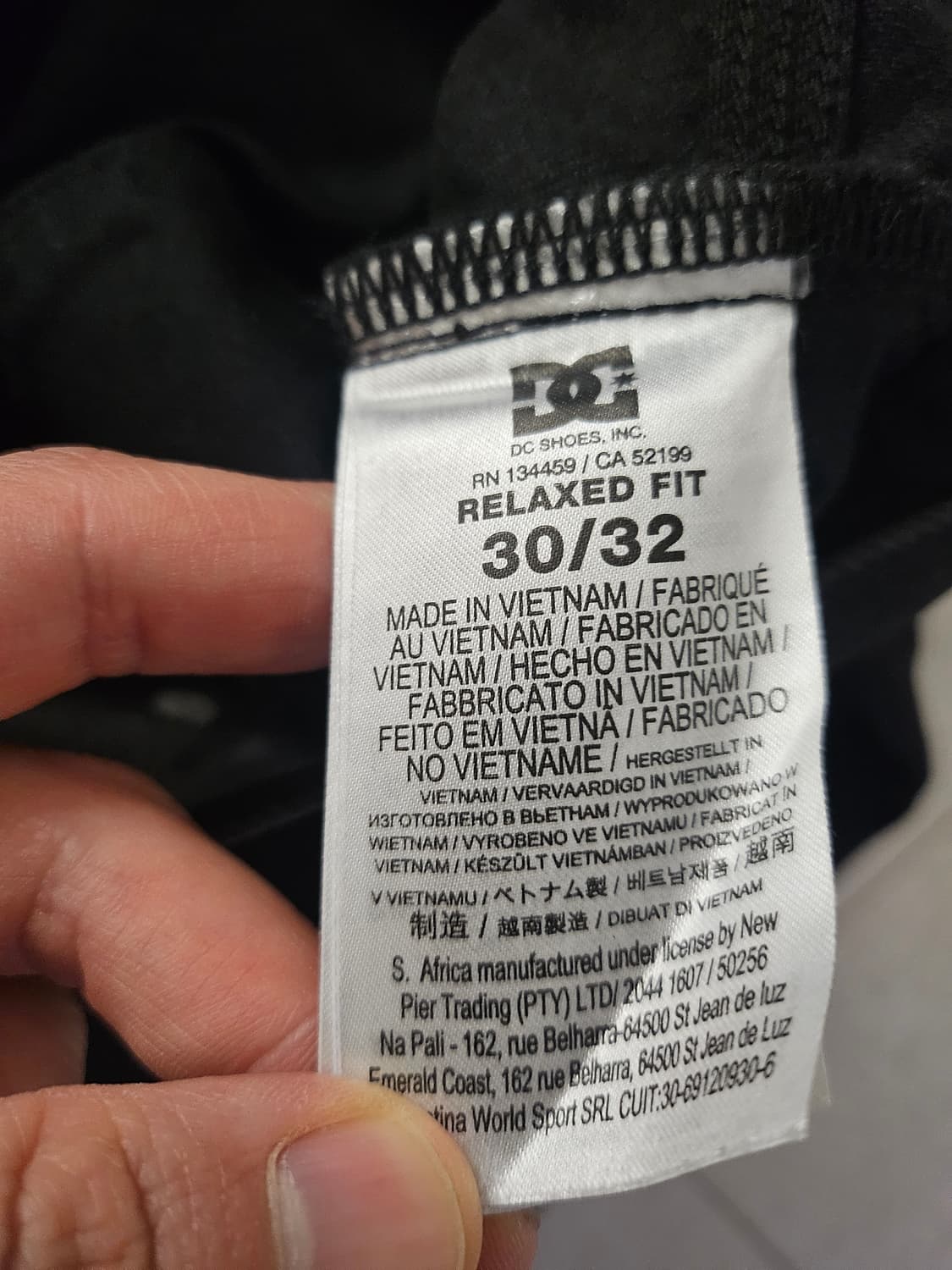 디씨 D.C SHOE 블랙데님 상품이미지7