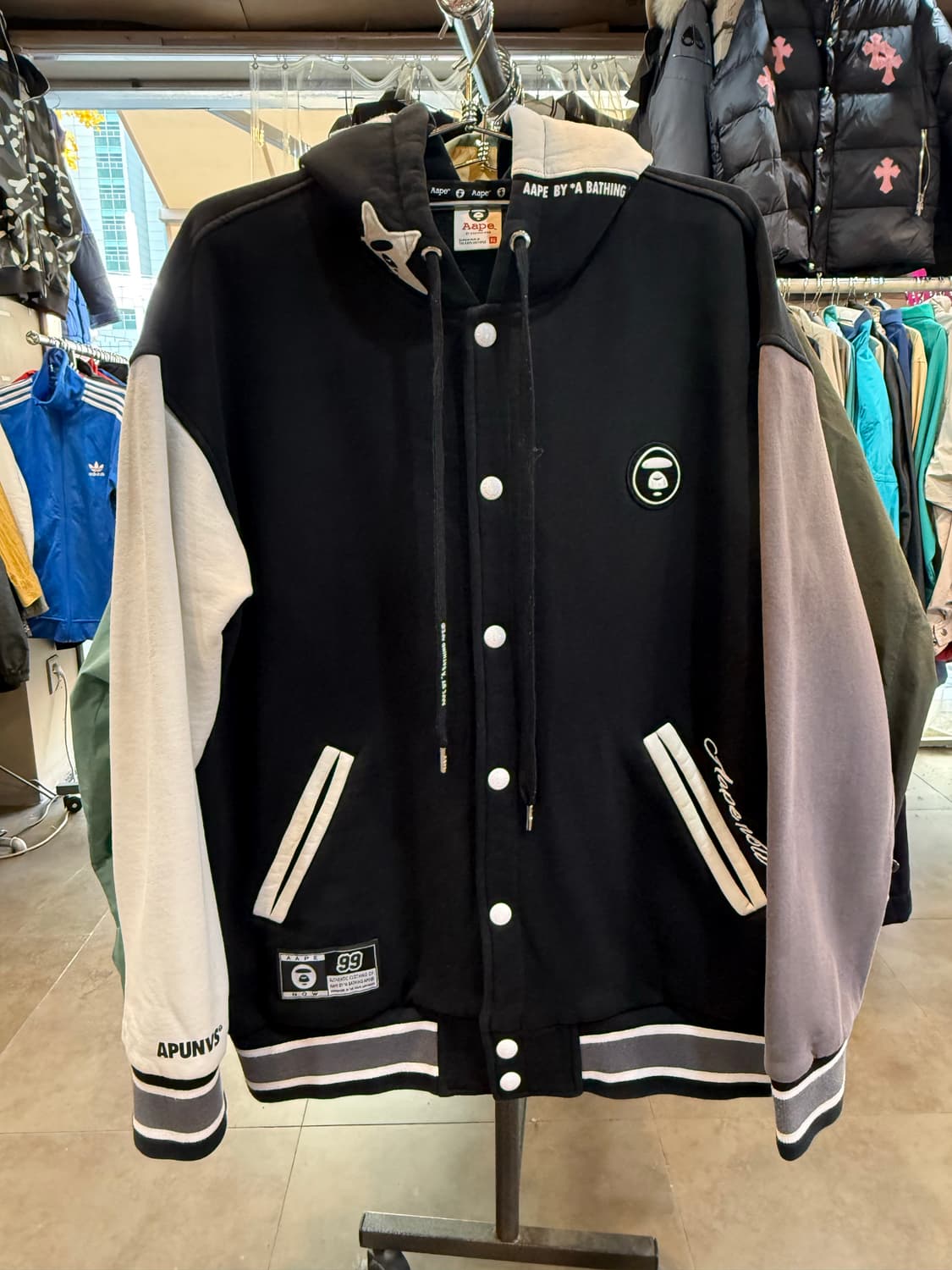 에이프 베이스볼 자켓 상품이미지3