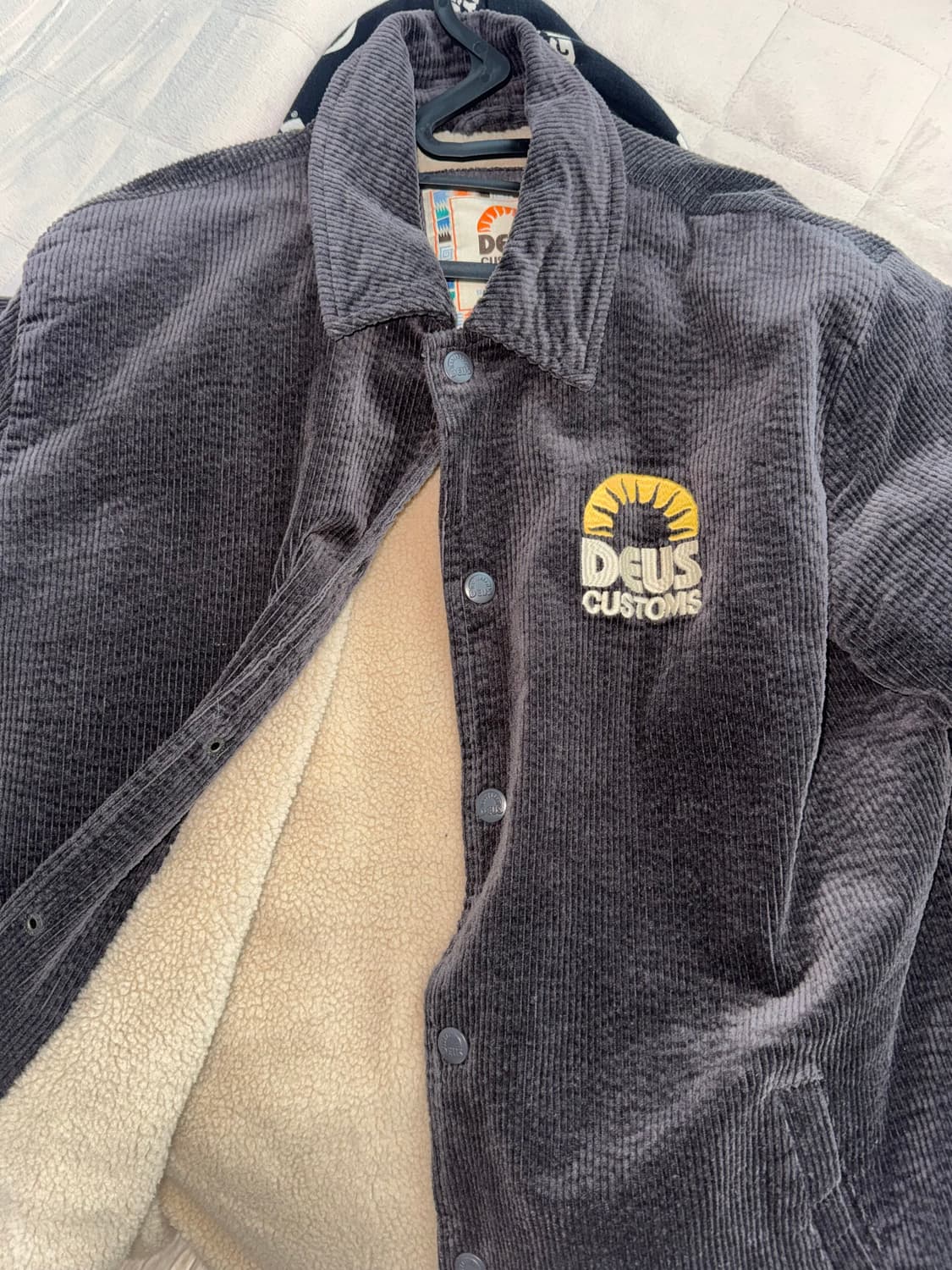 데우스 엑스마키나 코치 자켓 안감 뽀글이 M 상품이미지1