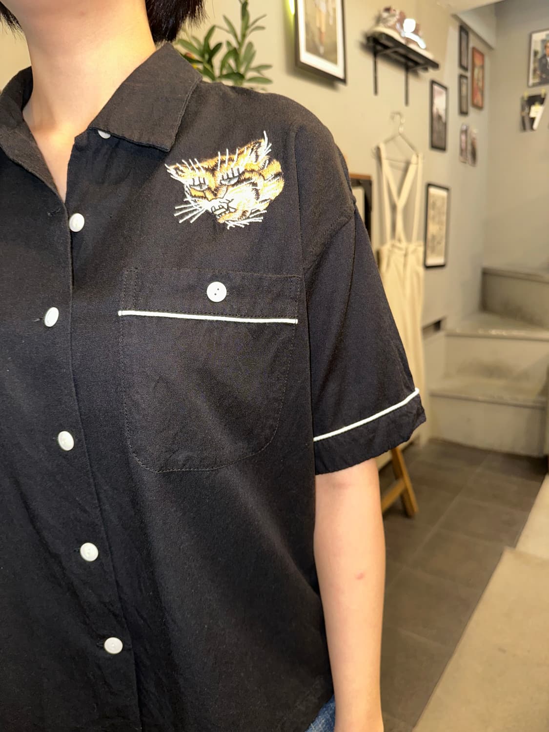 Avirex Viet-nam war camp collar shirt 상품이미지7