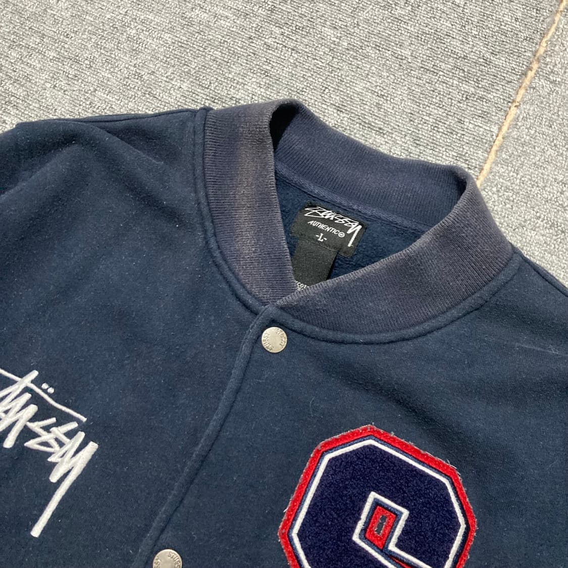 STUSSY 스투시 S 로고 코튼 스타장 자켓 상품이미지6