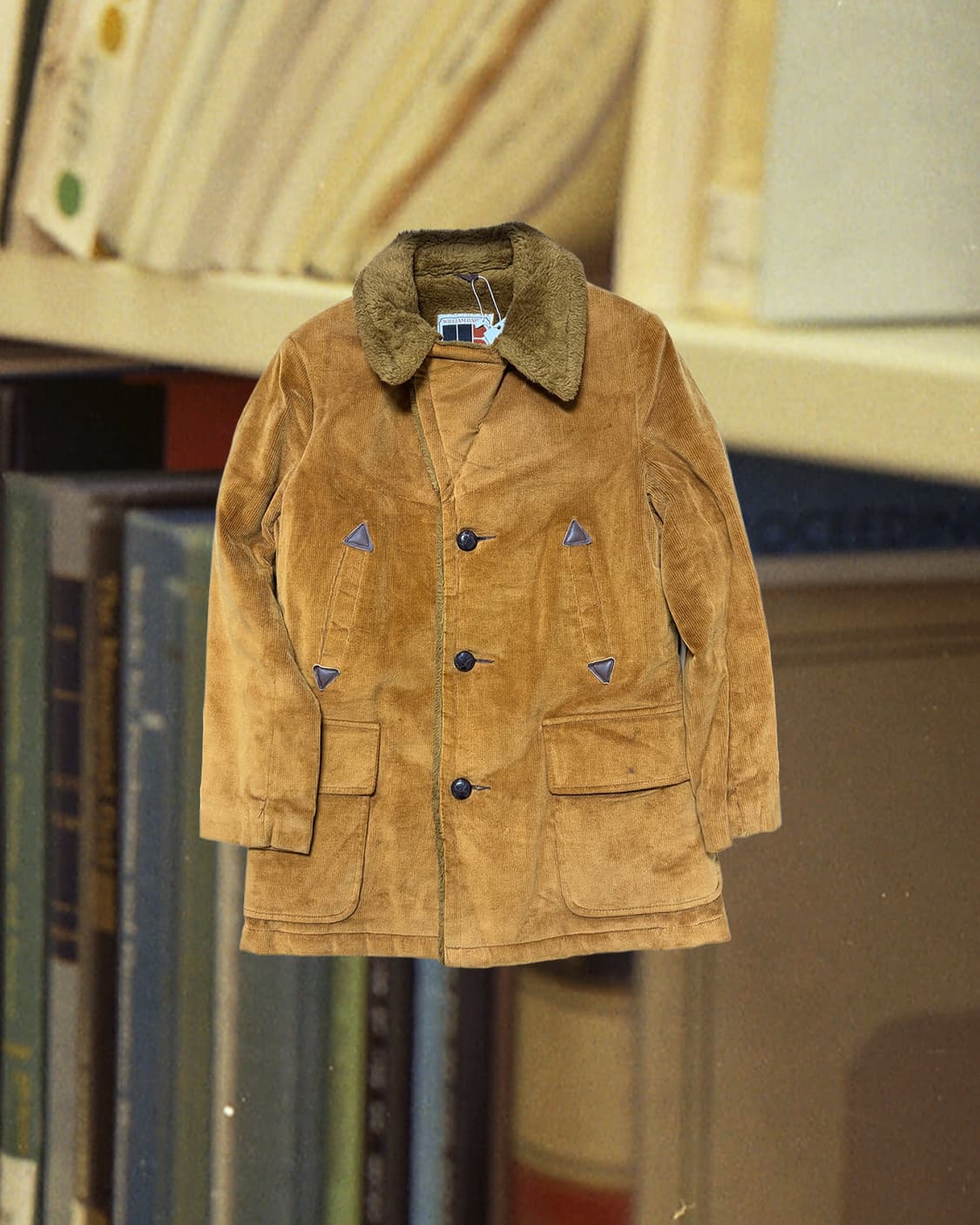 70S USA 빈티지 코듀로이 퍼 자켓 상품이미지1