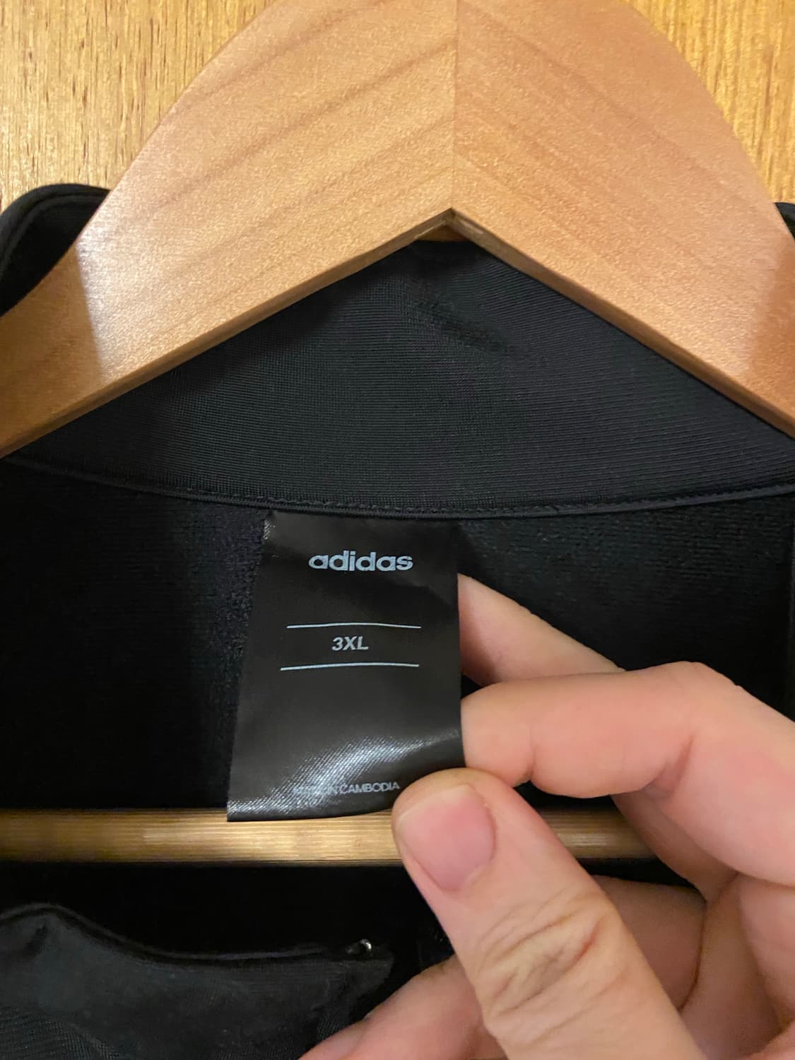 아디다스 검정 트랙탑져지 상품이미지3