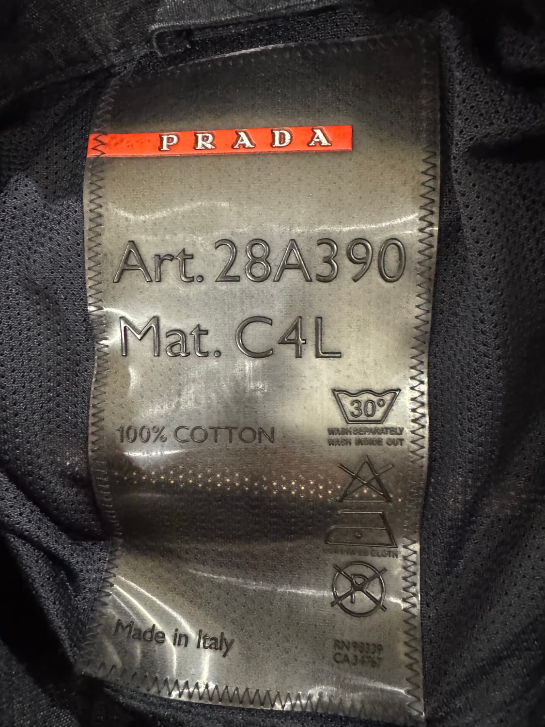 PRADA 프라다 데님 자켓 상품이미지7