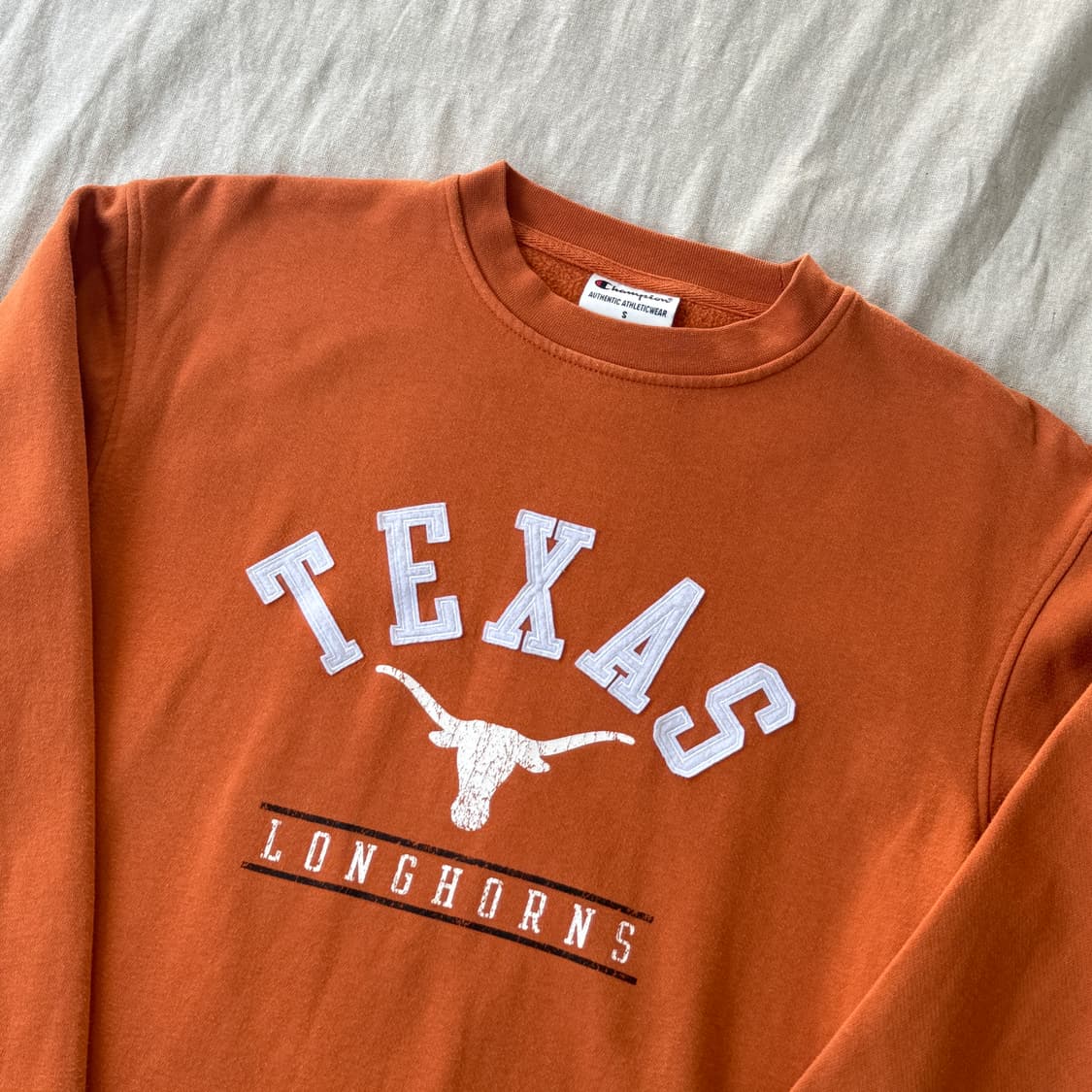 챔피온 텍사스 오렌지브라운 맨투맨 L 상품이미지2