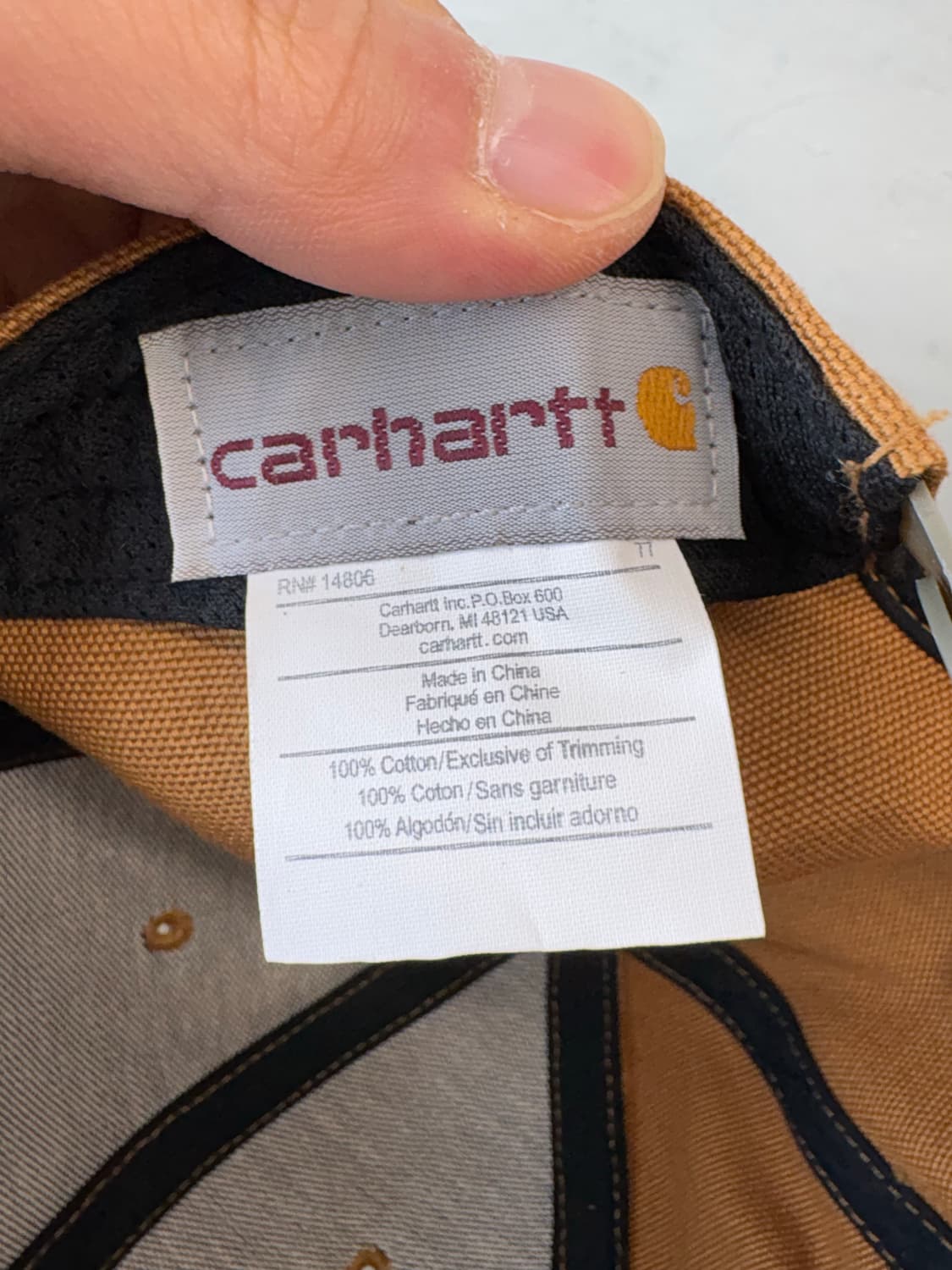 칼하트 애슐랜드 캡 브라운 상품이미지5