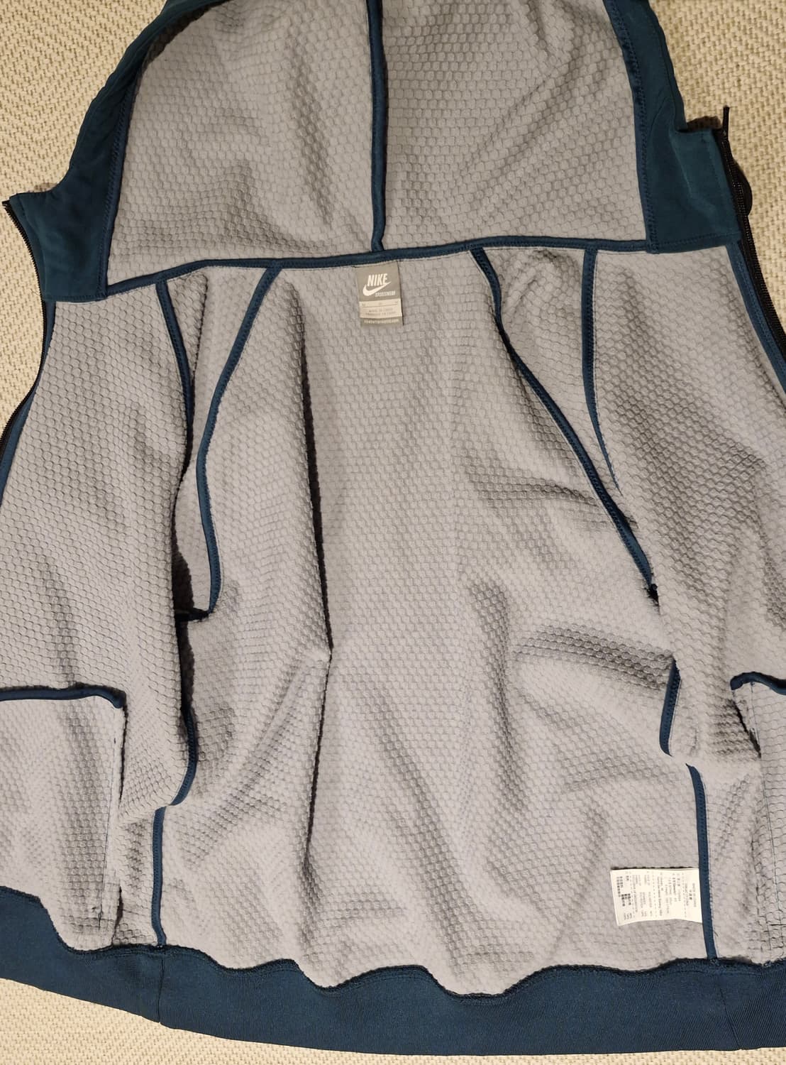 나이키 써멀 기모 후드 집업 M  상품이미지5