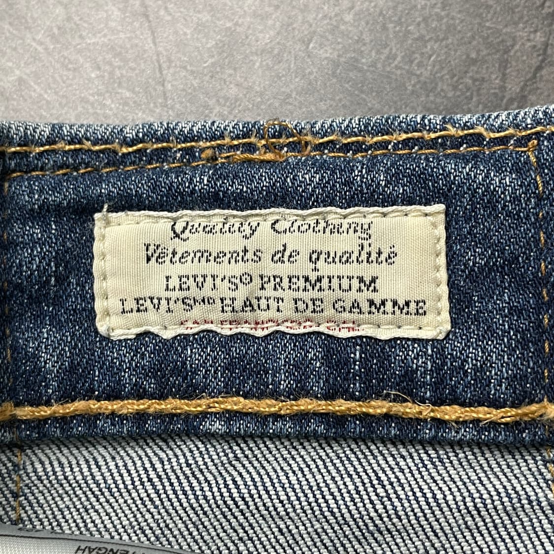 LEVI'S 리바이스512 프리미엄 슬림 테이퍼드핏 데님팬츠 A00634 상품이미지4